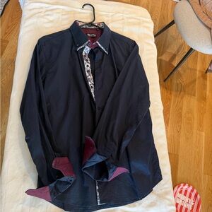 Three Italian Men's Dress Shirts